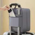 ⁦حقائب سفر للأحذية، مثالية للتعبئة في حقيبة السفر، مزودة بمقبض، تحتوي على عدة طبقات، تتسع لثلاثة أزواج من الأحذية.⁩ - الصورة ⁦4⁩